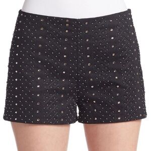 🖤GUESS SHORT EMBELLISHED CLUB -BLACK -SIZE 0
